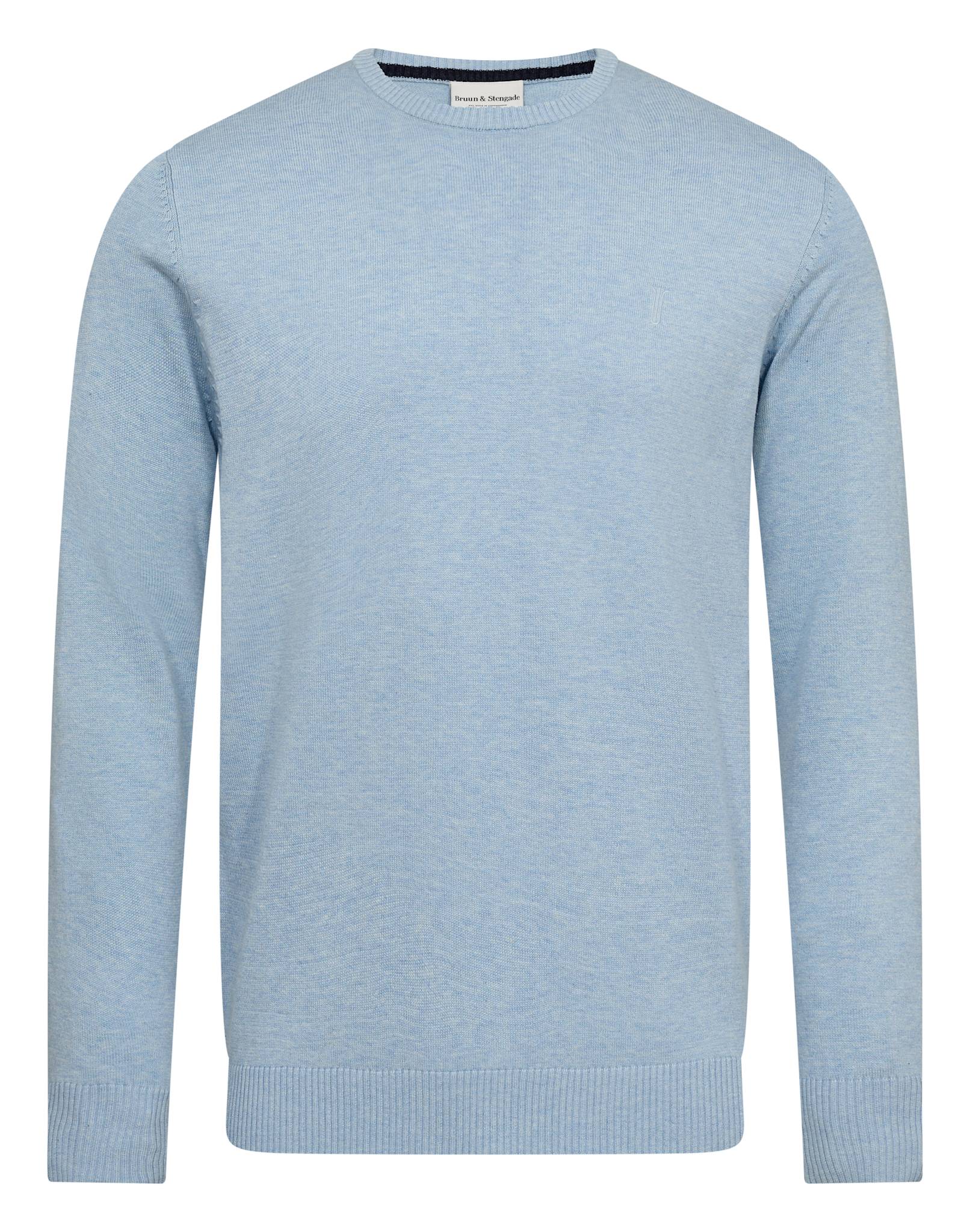 BS Jupiter Regular Fit Stickat - Light Blue