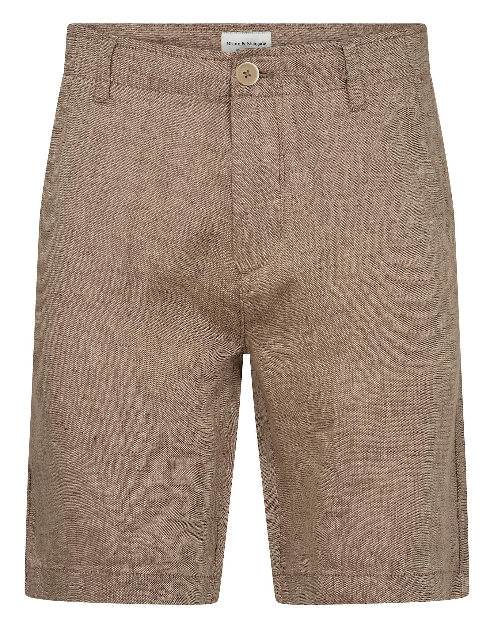 BS Peppon Regular Fit Shorts - Brown
