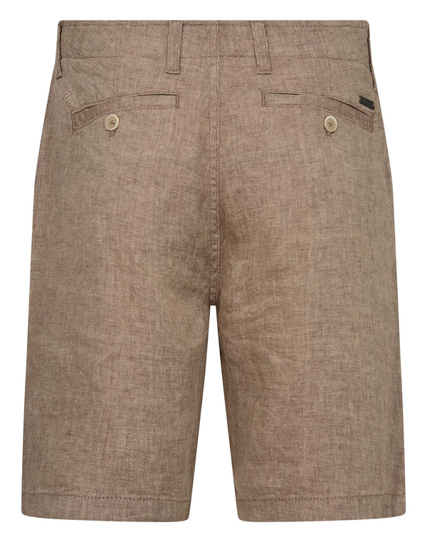 BS Peppon Regular Fit Shorts - Brown