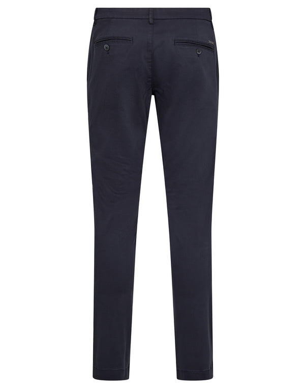 BS Olav Regular Fit Chinos - Navy
