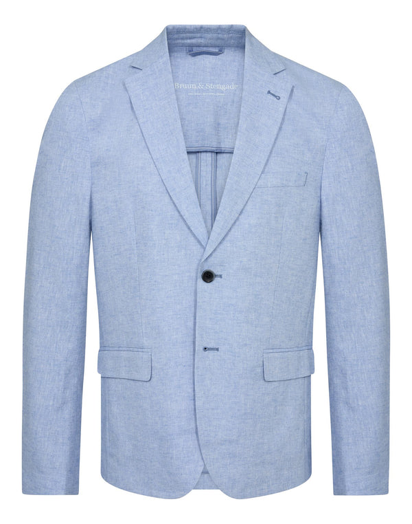 BS Pollino Classic Fit Blazer - Light Blue