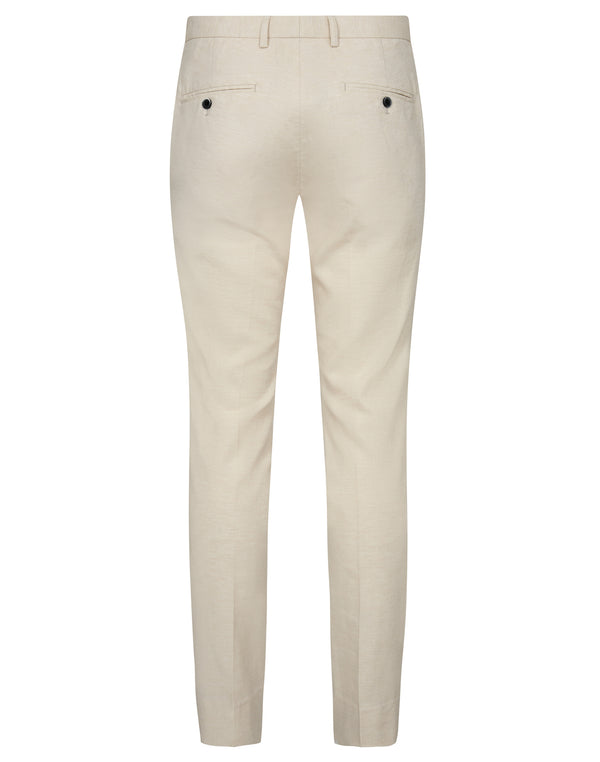 BS Pollino Classic Fit Suit bukser - Beige