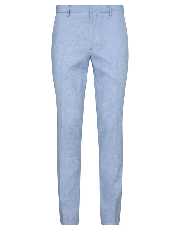 BS Pollino Classic Fit Suit bukser - Light Blue