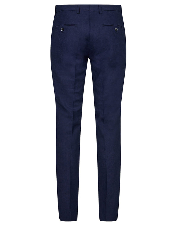 BS Pollino Classic Fit Suit bukser - Navy