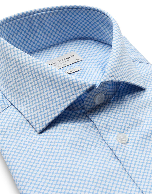 BS Arnaldi Slim Fit Skjorte - Light Blue