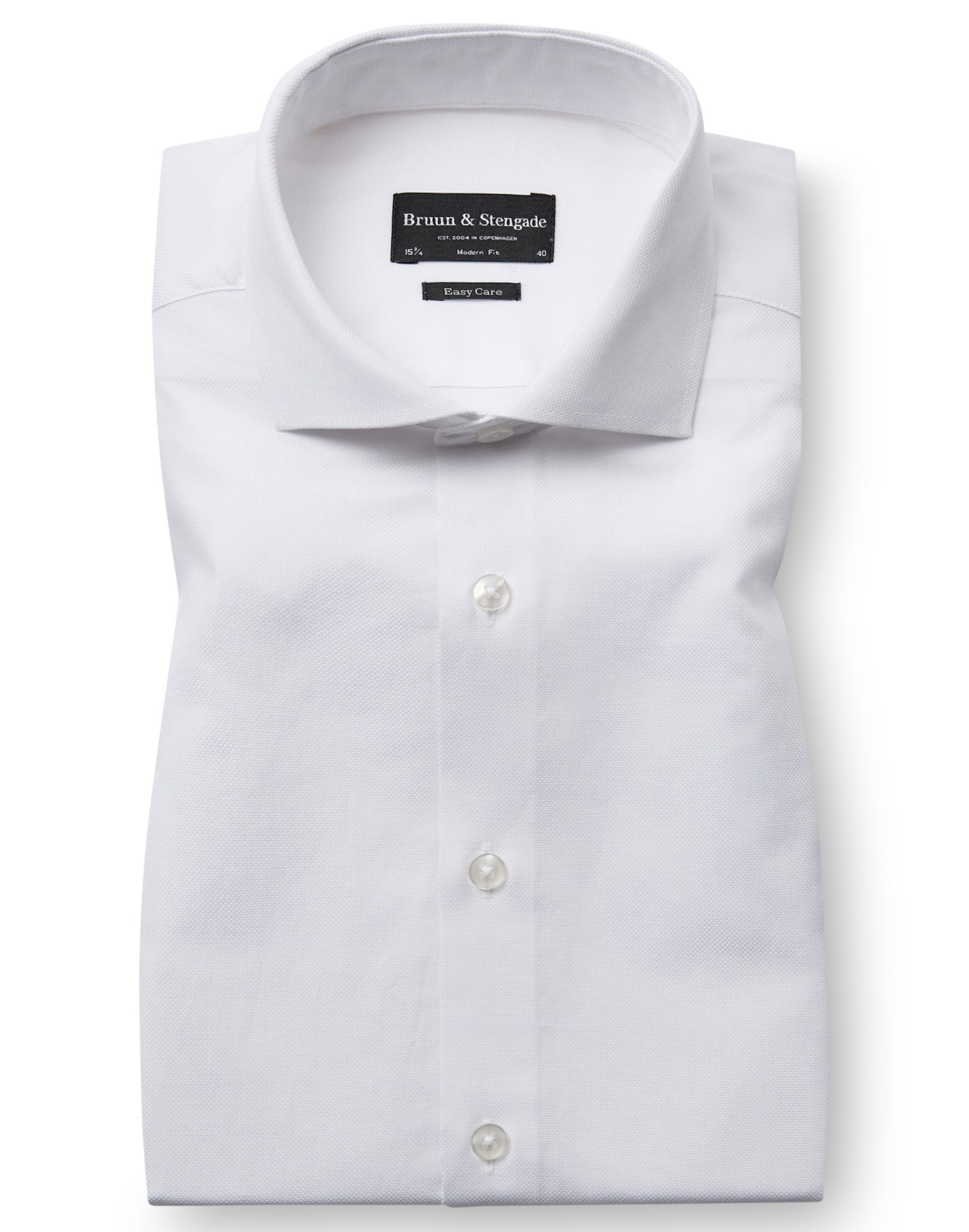 BS Hanfmann Modern Fit Skjorte - White