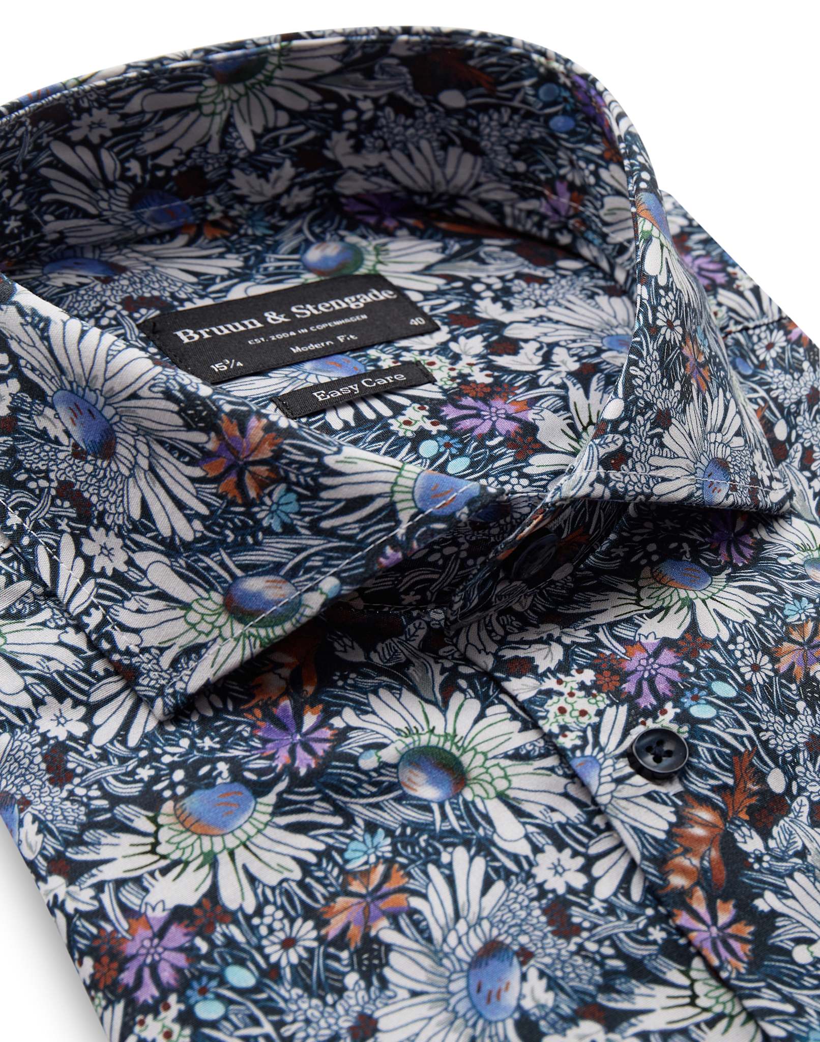 BS Bernabe Modern Fit Shirt - Blue