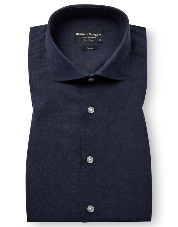 BS Antonelli Casual Modern Fit Skjorte - Navy