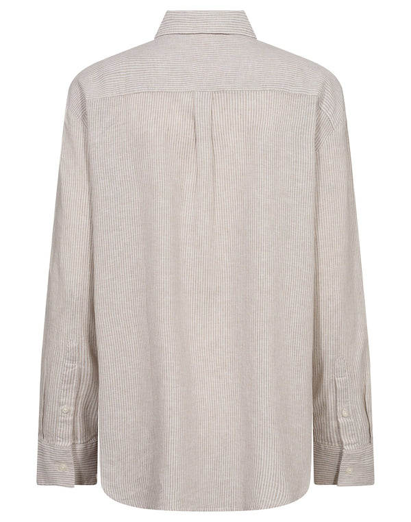 BS Aglaia Regular Fit Skjorte - Clay/White