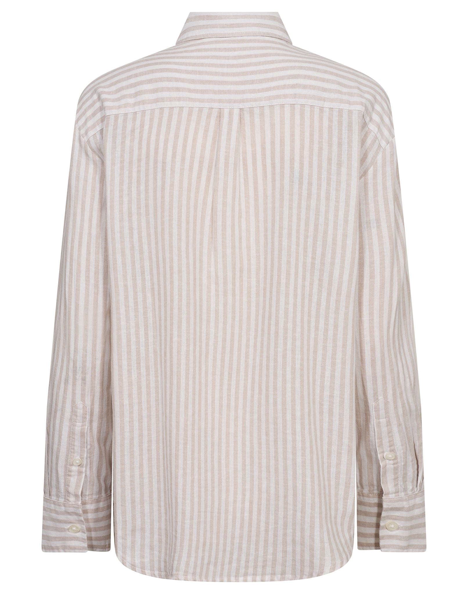 BS Aglaia Regular Fit Shirt - Sand/White