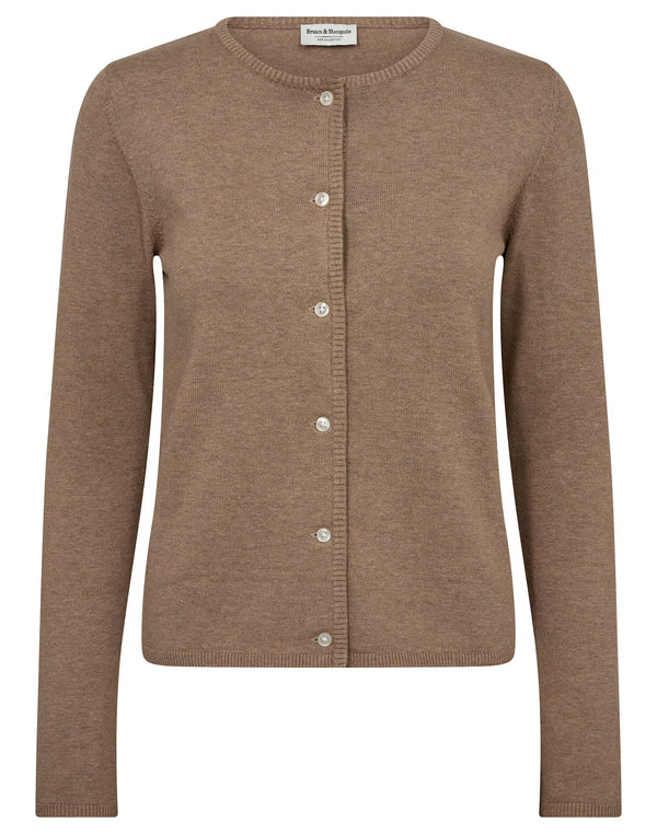 BS Melina Regular Fit Strik - Brown