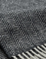 BS Bue Halstørklæde - Charcoal