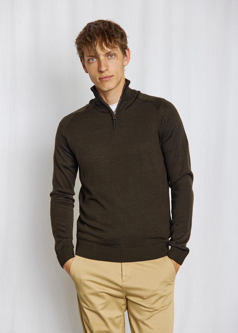 BS Pelle Regular Fit Strik - Green