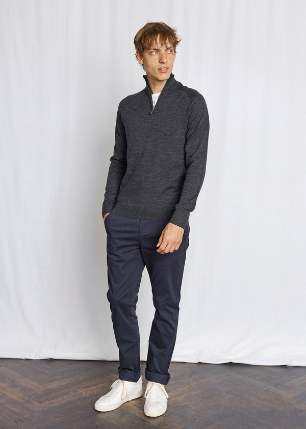 BS Pelle Regular Fit Strik - Grey