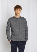 BS Tormod Regular Fit Strik - Grey