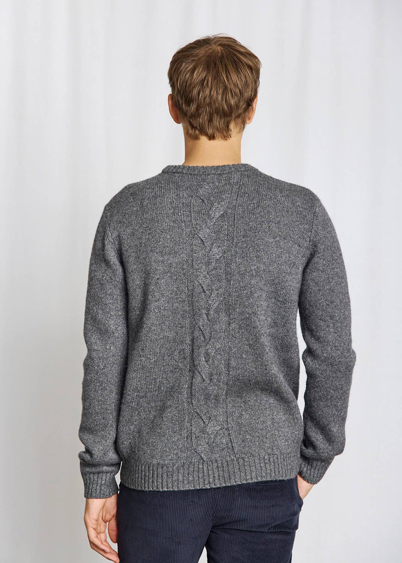 BS Tormod Regular Fit Strik - Grey