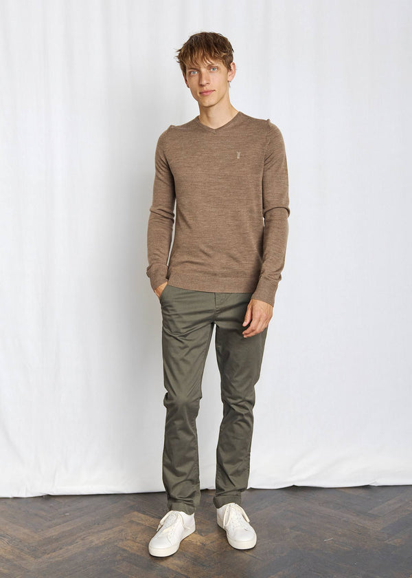 BS Uranus Regular Fit Strik - Brown