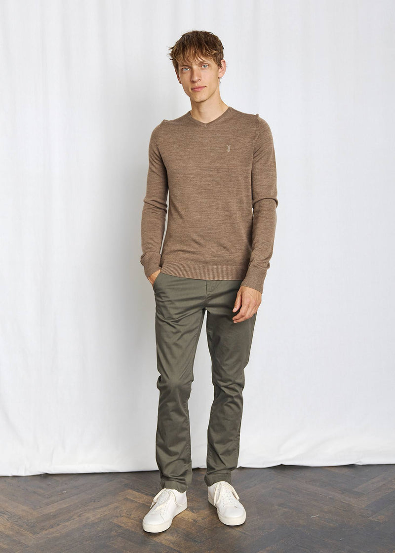 BS Uranus Regular Fit Strik - Brown