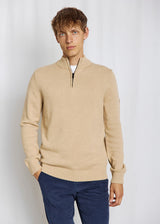 BS Stian Regular Fit Strik - Sand