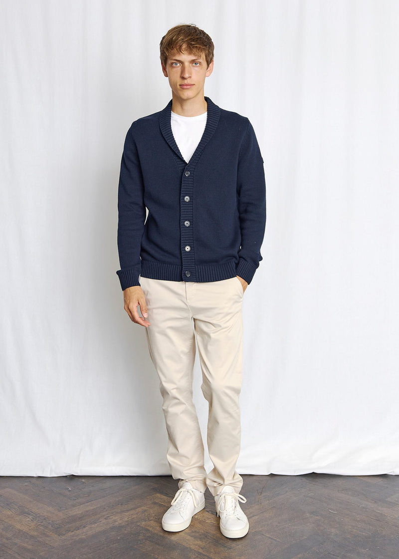 BS Bjarte Regular Fit Strik - Navy