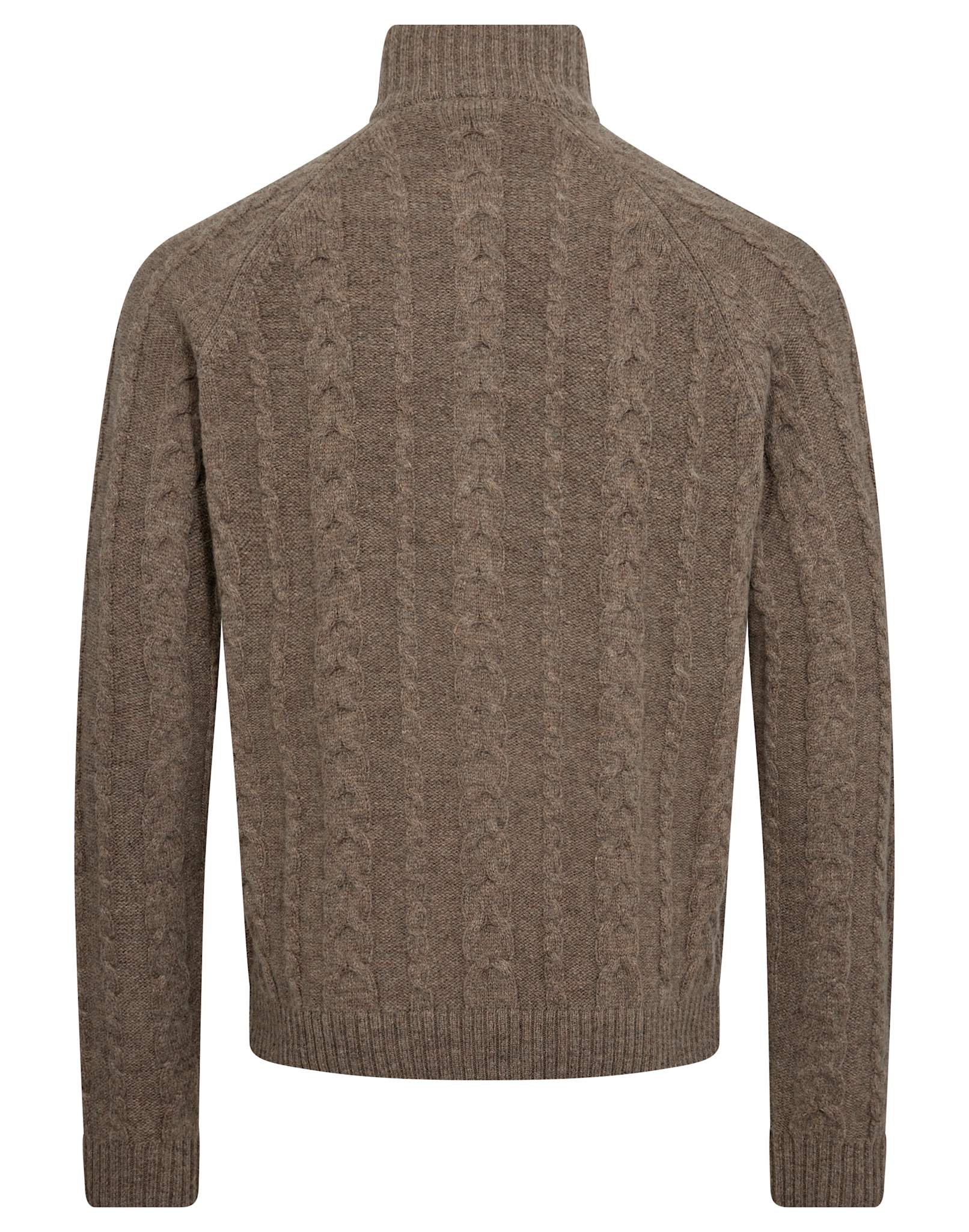 BS Askel Regular Fit Stickat - Brown