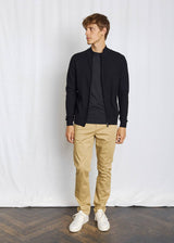 BS Waldis Regular Fit Strik - Black