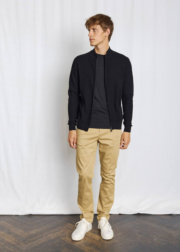 BS Waldis Regular Fit Strik - Black