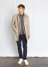 BS Ontario Slim Fit Frakke - Light Brown