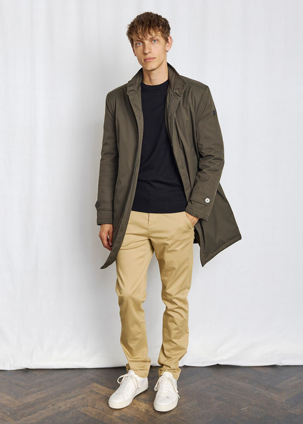 BS Bedford Slim Fit Frakke - Army