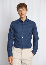 BS Bogaerts Slim Fit Skjorte - Navy