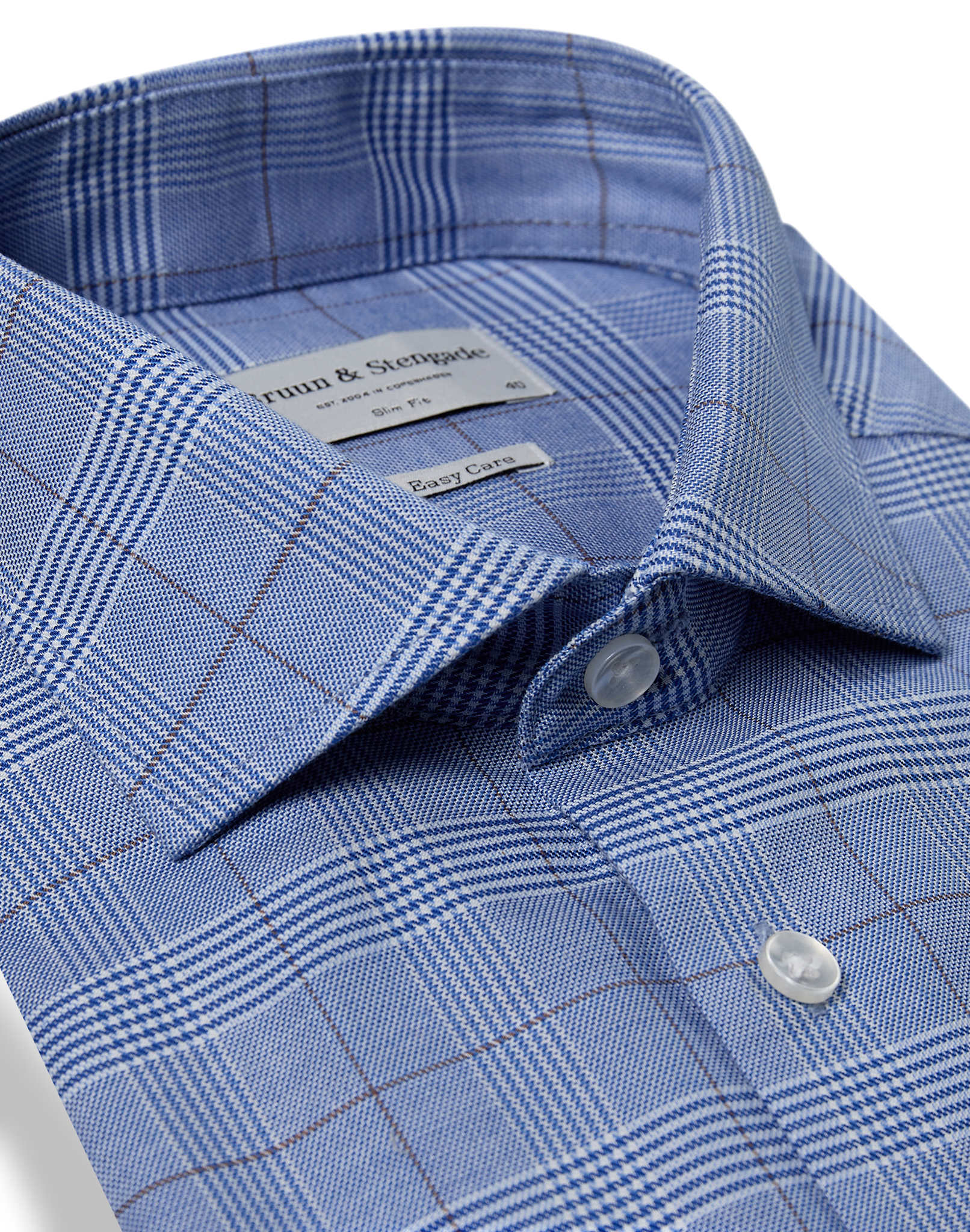 BS Ramirez Slim Fit Shirt - Blue