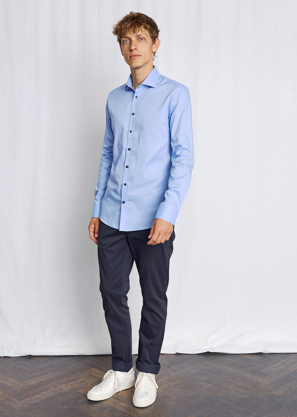 BS Soto Slim Fit Skjorte - Blue