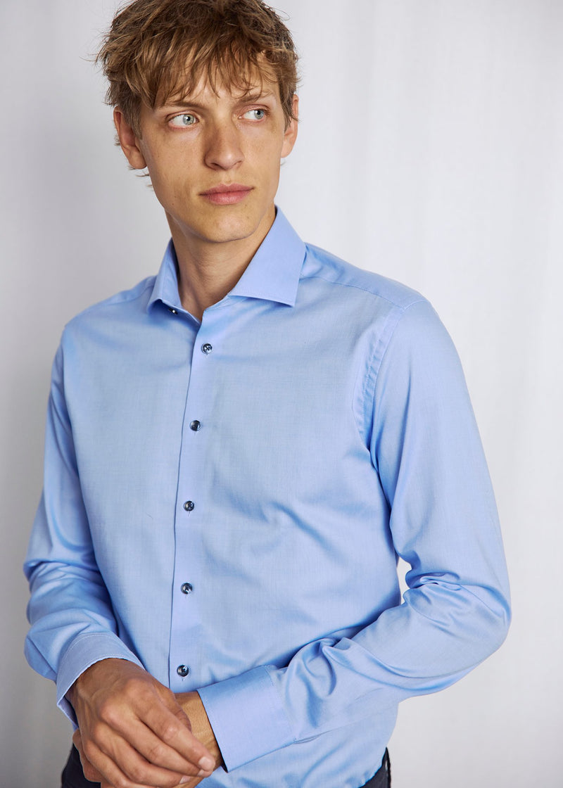 BS Soto Slim Fit Skjorte - Blue