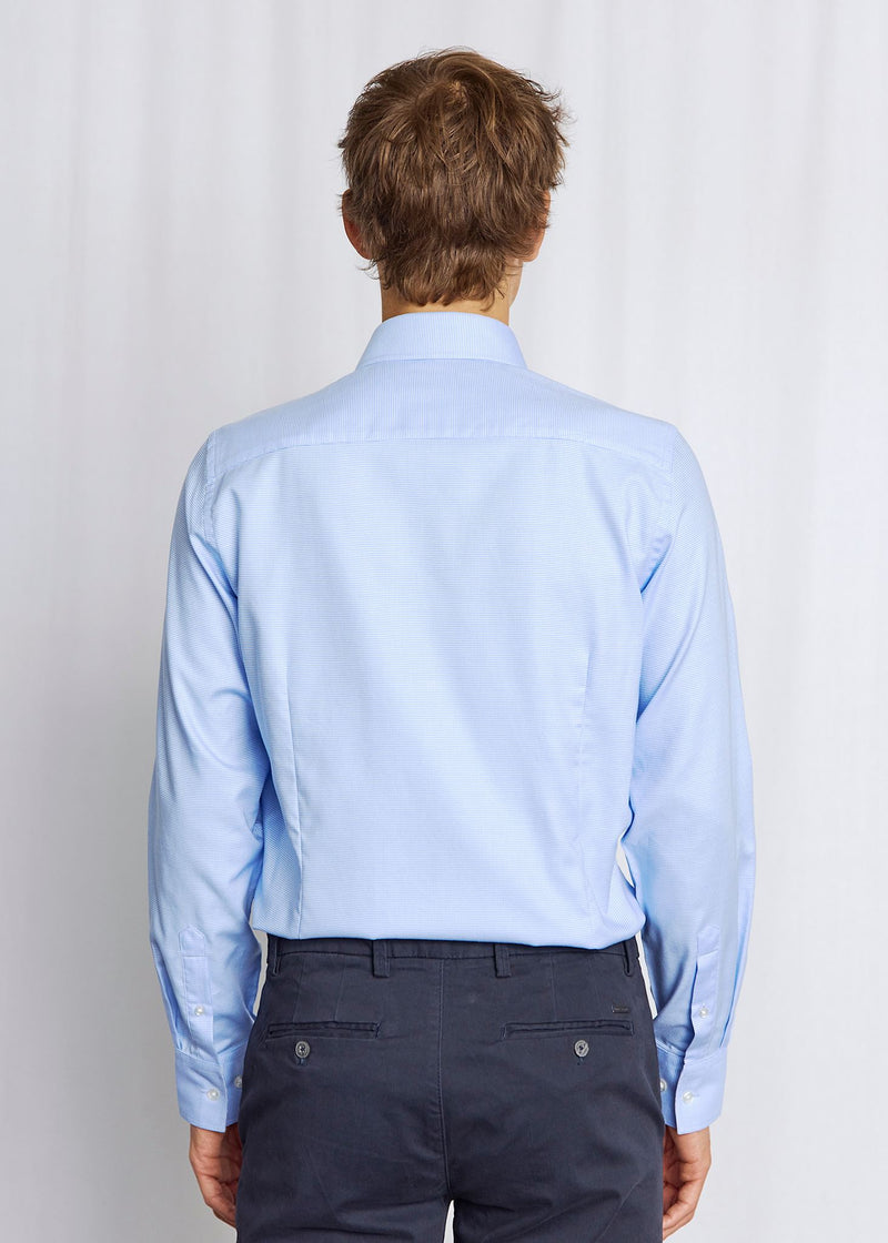 BS Ronald Modern Fit Skjorte - Light Blue