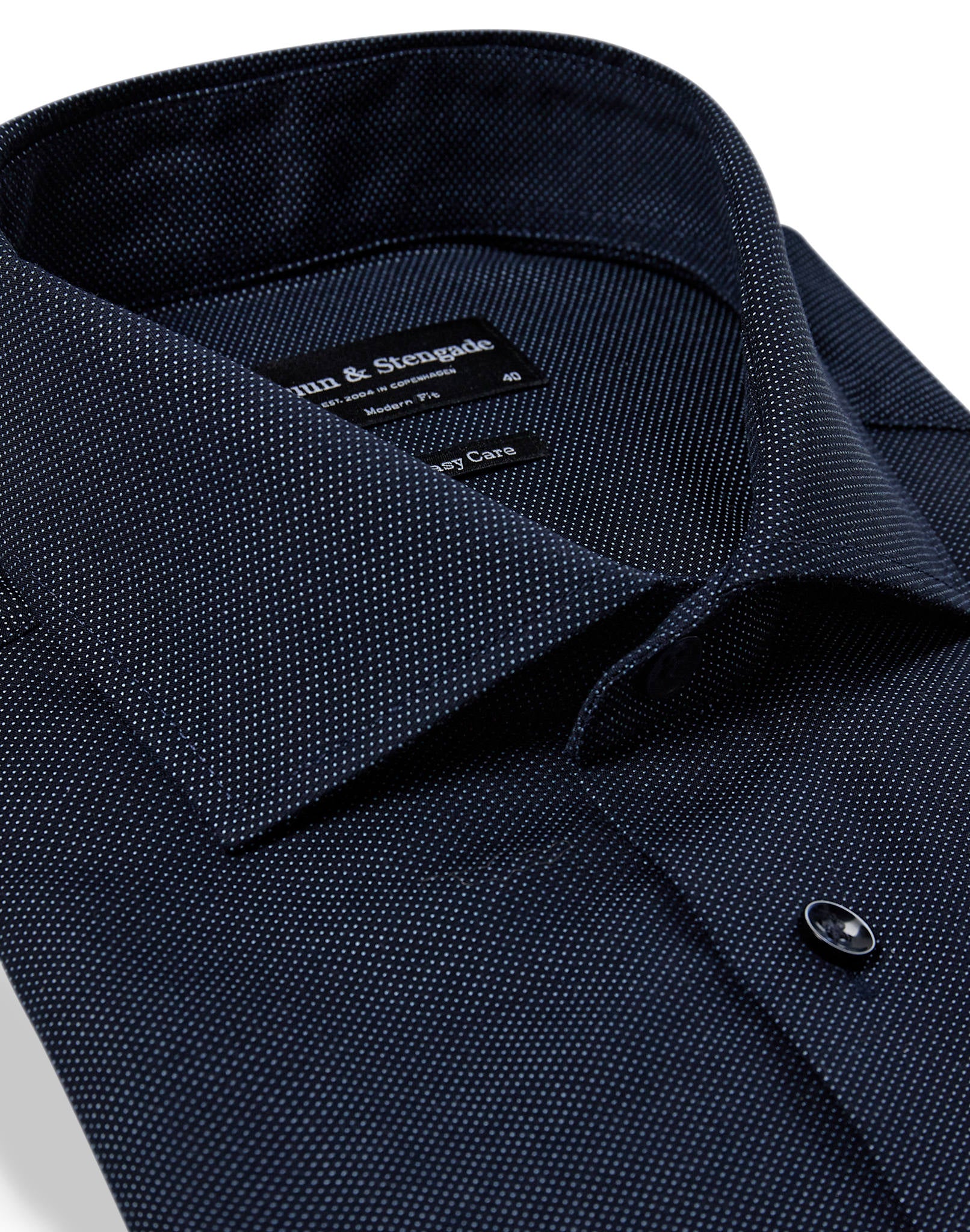 BS Randy Modern Fit Skjorte - Navy