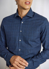 BS Xander Modern Fit Skjorte - Navy