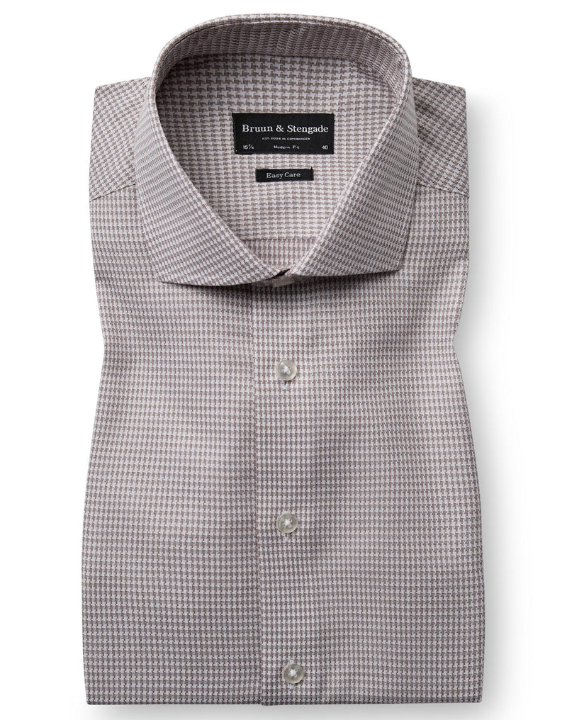 BS Bryce Modern Fit Skjorte - Sand