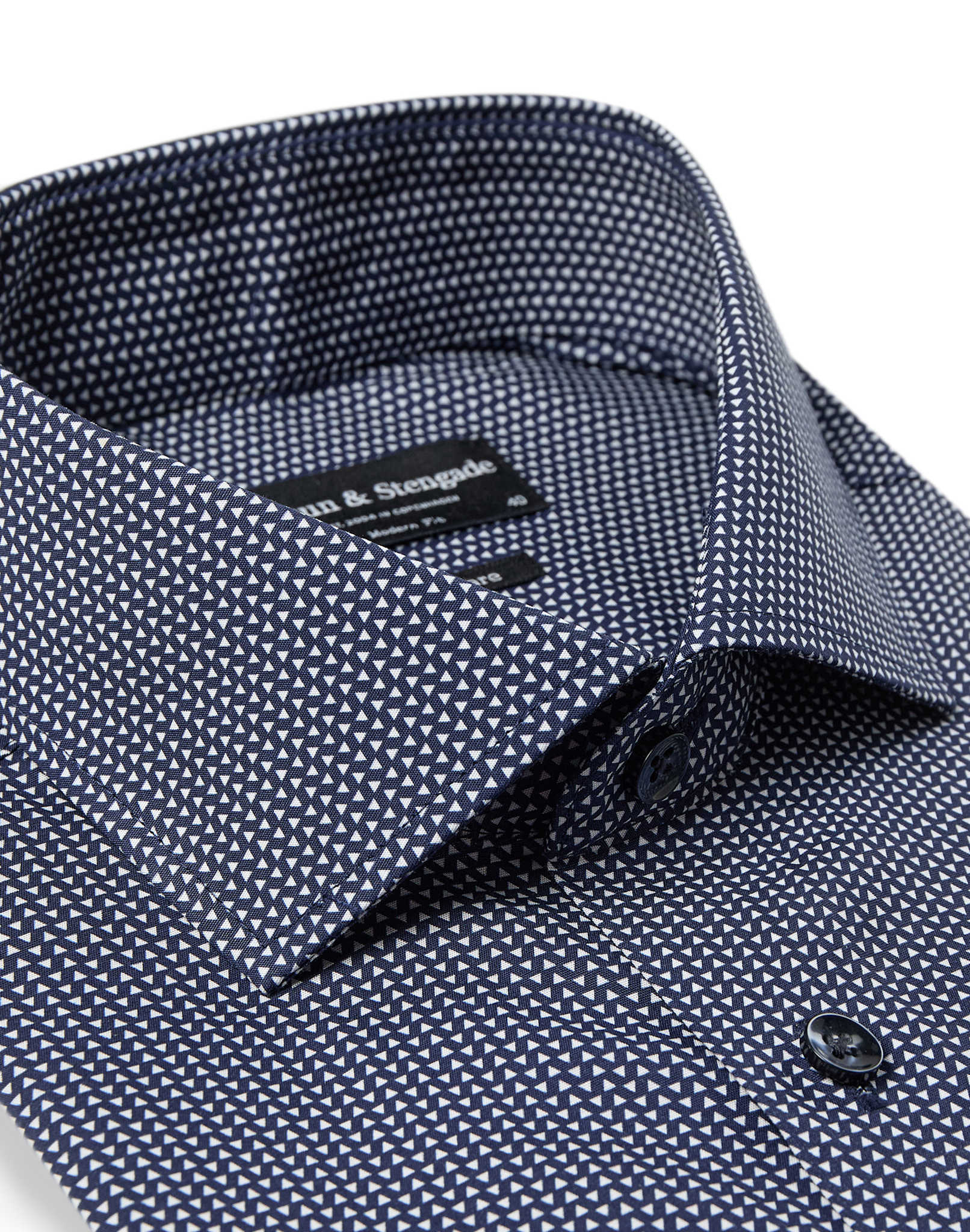 BS Gunnar Modern Fit Skjorte - Navy