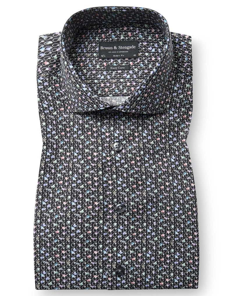 BS Blake Modern Fit Skjorte - Black
