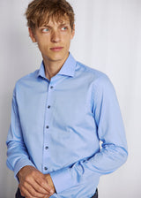 BS Juan Modern Fit Skjorte - Blue