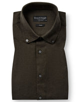 BS Faruk Casual Modern Fit Skjorte - Army