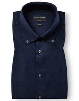 BS Faruk Casual Modern Fit Skjorte - Dark Blue