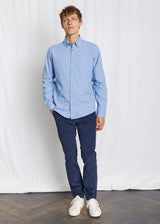 BS Faruk Casual Modern Fit Skjorte - Light Blue