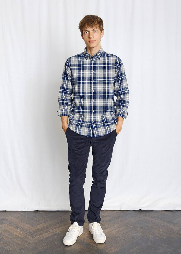 BS Ravi Casual Modern Fit Skjorte - Grey