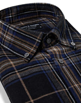 BS Shanin Casual Modern Fit Skjorte - Blue