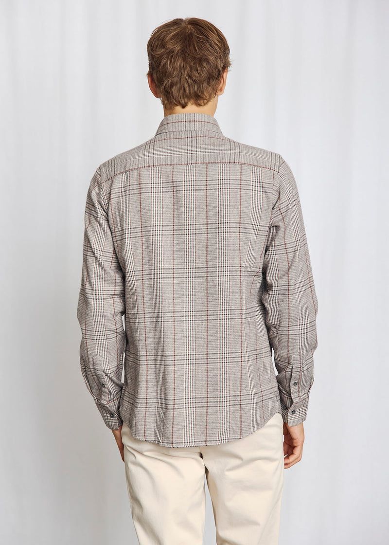 BS Tazul Casual Modern Fit Skjorte - Brown