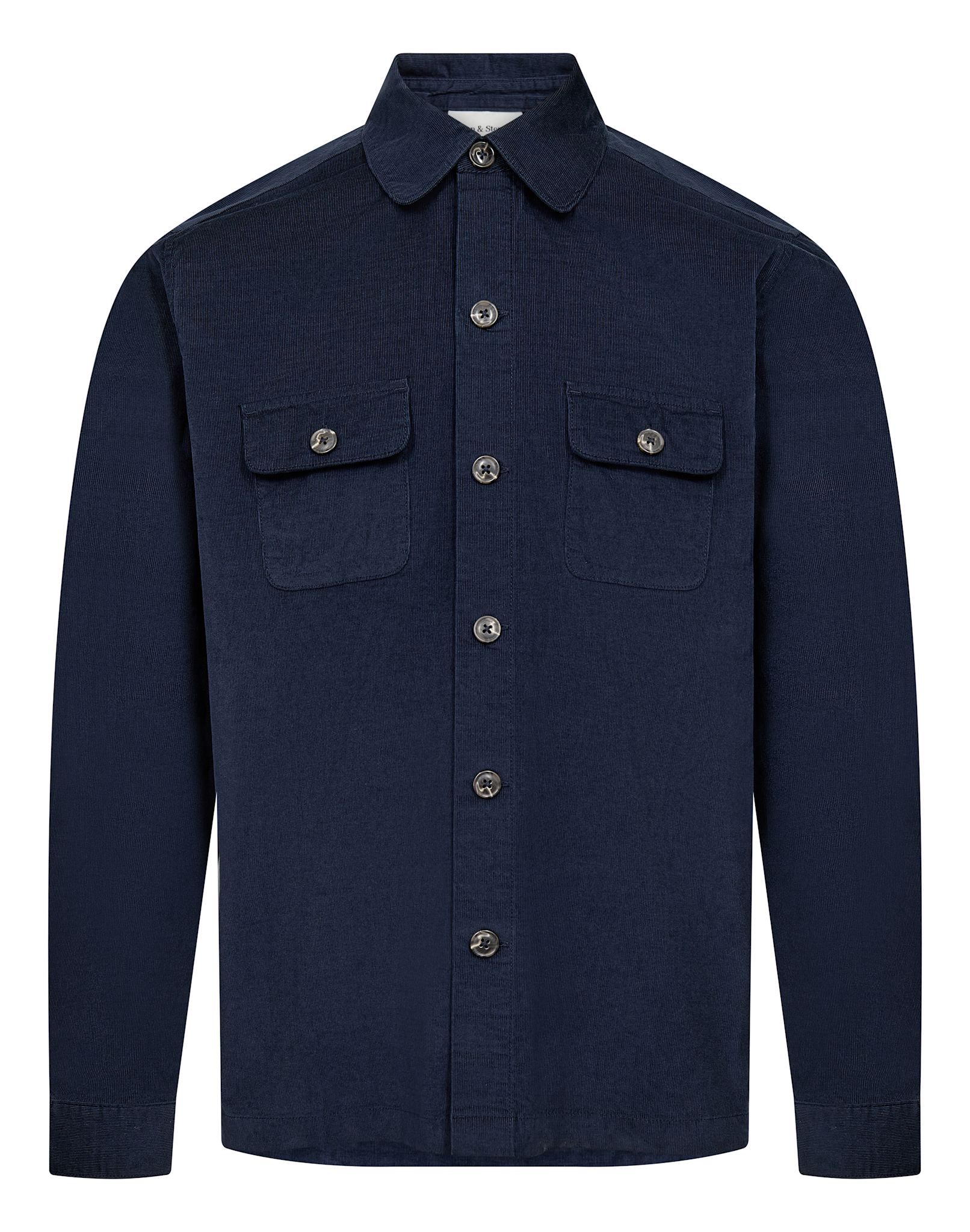 BS Onier Overshirt Skjorta - Navy