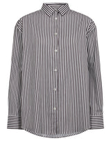 BS Karita Regular Fit Skjorte - Bordeaux/White