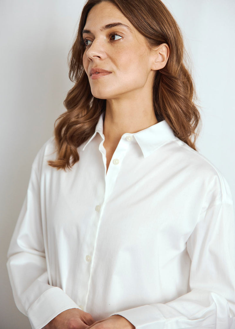 BS Karita Regular Fit Skjorte - White