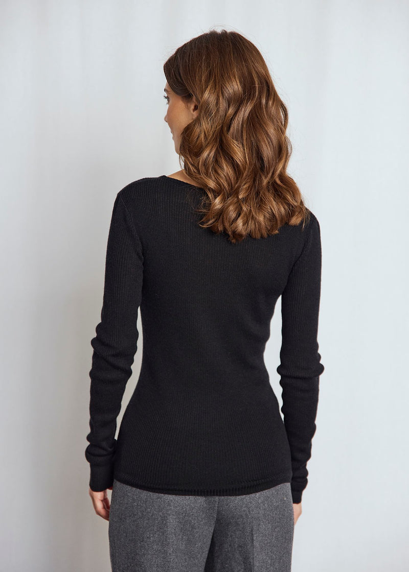 BS Asdis Regular Fit Strik - Black